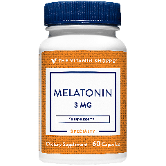 THE VITAMIN SHOPPE MELATONIN 3 mg (60 cap)