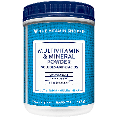 THE VITAMIN SHOPPE MULTIVITAMIN & MINERAL POWDER (30 serv) 16.95 oz