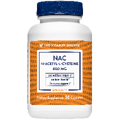 THE VITAMIN SHOPPE NAC N-ACETYL-L-CYSTEINE 600 mg (50 cap)