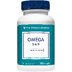 THE VITAMIN SHOPPE OMEGA 3-6-9 (120 soft)