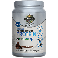 GARDEN OF LIFE ORGANIC PLANT BASED SPORT PROTEIN CHOCOLATE (38 serv) 1.8 lb