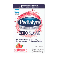 Pedialyte Zero Sugar Strawberry (8 sobres)