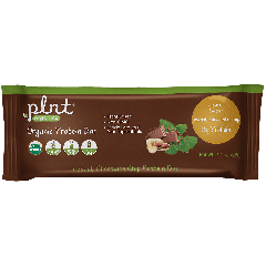 plnt Organics Peanut Chocolate Chip Protein Bar