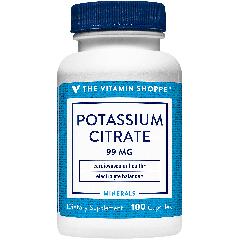 THE VITAMIN SHOPPE POTASSIUM CITRATE 99 mg (100 cap)