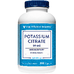 THE VITAMIN SHOPPE POTASSIUM CITRATE 99 mg (300 cap)