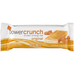 BIONUTRITIONAL RES POWER CRUNCH PROTEIN ENERGY BAR SALTED CARAMEL