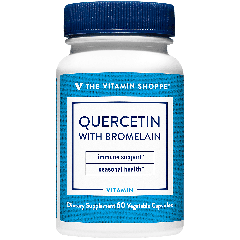 THE VITAMIN SHOPPE QUERCETIN W/ BROMELAIN (60 cap)