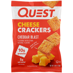 Quest Cheese Crackers Cheddar Blast (1 bolsa)