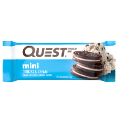 Quest Protein Bar Mini Cookies & Cream (1 barra)