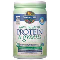 Raw Organic Plant Protein Greens Vainilla (20 serv) 1 lb