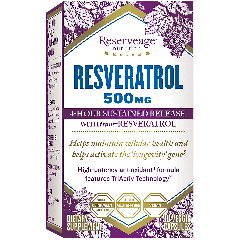 Reserveage Resveratrol 500 mg (30 veg cap)