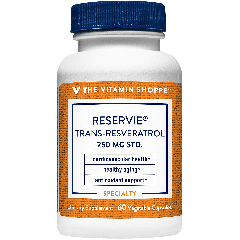 THE VITAMIN SHOPPE RESERVIE TRANS-RESVERATROL 250 mg (60 veg cap)