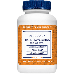 THE VITAMIN SHOPPE RESERVIE TRANS-RESVERATROL 500 mg (60 veg cap)