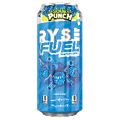 Ryse Energy Drink  Sour Blue Raspberry (16 fl oz)