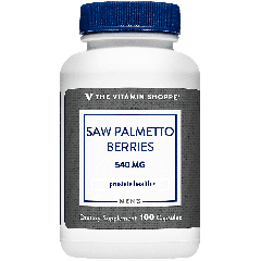 THE VITAMIN SHOPPE SAW PALMETTO BERRIES 540 mg (100 cap)