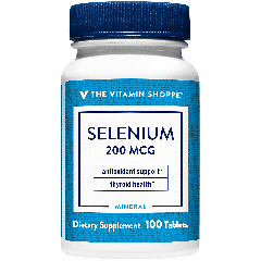 THE VITAMIN SHOPPE SELENIUM 200 mcg (100 tab)