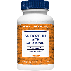 Snooze-In w Melatonin (120 cap)