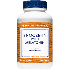 THE VITAMIN SHOPPE SNOOZE-IN W/ MELATONIN (240 cap)