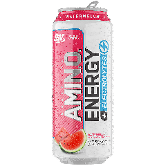 OPTIMUM NUTRITION SPARKLING AMINO ENERGY + ELECTROLYTES WATERMELON (12 fl oz)