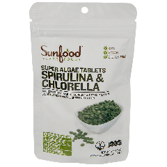 SUNFOOD SPIRULINA & CHLORELLA (225 tab)