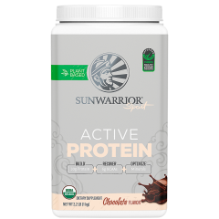 Sunwarrior Plant Based Active Protein Chocolate (20 serv) 2.2 lb