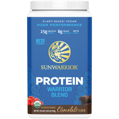 Sunwarrior Protein Warrior Blend Chocolate (30 serv) 1.65 lb Vitamin Shoppe Panama