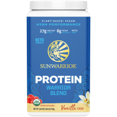 Sunwarrior Protein Warrior Blend Vanilla (30 serv) 1.65 lb