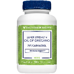 THE VITAMIN SHOPPE SUPER STRENGTH OIL OF OREGANO - 45 mg (120 veg cap)