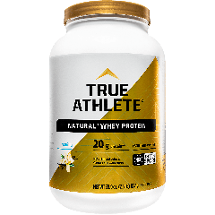 TRUE ATHLETE NATURAL WHEY PROTEIN VANILLA (39 serv) 3 lb