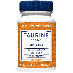 THE VITAMIN SHOPPE TAURINE 500 mg (100 cap)