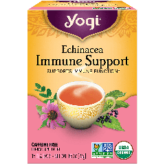 YOGI TEA TEA ECHINECEA IMMUNE SUPPORT