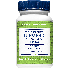 THE VITAMIN SHOPPE TRIPLE STRENGTH TURMERIC W/ CURCUMIN 900 mg (30 veg cap)