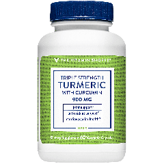 THE VITAMIN SHOPPE TRIPLE STRENGTH TURMERIC W/ CURCUMIN 900 mg (60 veg cap)