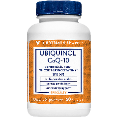 THE VITAMIN SHOPPE UBIQUINOL COQ 10 100 mg (60 soft)