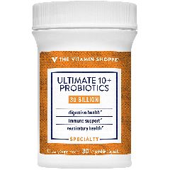 THE VITAMIN SHOPPE ULTIMATE 10+ PROBIOTIC 30 bill (30 veg cap)