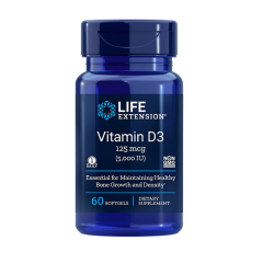 LIFE EXTENSION VITAMIN D3 5000 UI (60 cap)