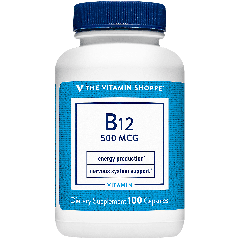 THE VITAMIN SHOPPE VITAMIN B12 500 mcg (100 cap)