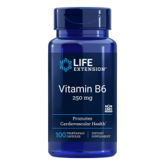 Vitamina B6 250 mg Life Extension The Vitamin Shoppe Panamá
