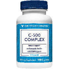 THE VITAMIN SHOPPE VITAMIN C-500 COMPLEX 500 mg (100 cap)