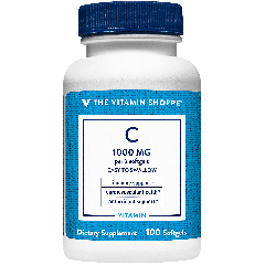 THE VITAMIN SHOPPE VITAMIN C EASY TO SWALLOW 1000 mg per 2 softgels (100 soft)