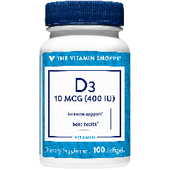 THE VITAMIN SHOPPE VITAMIN D3 400 UI (100 soft)