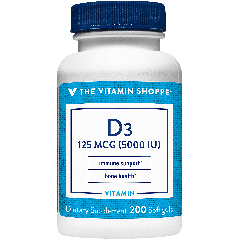 THE VITAMIN SHOPPE VITAMIN D3 5000 UI (200 soft)