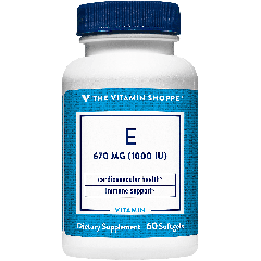 THE VITAMIN SHOPPE VITAMIN E 1000 UI (60 soft)