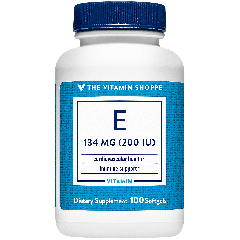 THE VITAMIN SHOPPE VITAMIN E 200 UI (100 soft)