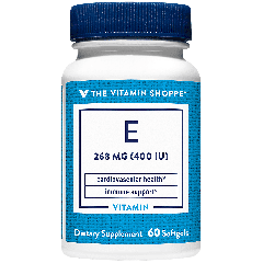 THE VITAMIN SHOPPE VITAMIN E 400 UI (60 soft)