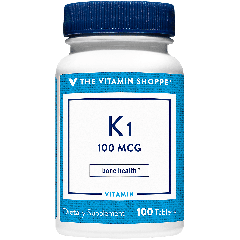 THE VITAMIN SHOPPE VITAMIN K1 100 mcg (100 tab)