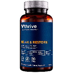 Vthrive Relax and Restore  (60 Veg Cap)