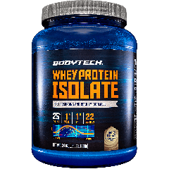 BODYTECH WHEY PROTEIN ISOLATE COOKIES & CREAM (22 serv) 1.5 lb