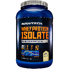 BODYTECH WHEY PROTEIN ISOLATE FRENCH VANILLA (45 serv) 3 lb