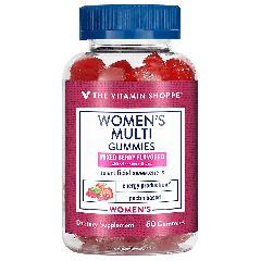 Women's Multi Gummies Assorted Fruit Mix (60 gomitas)